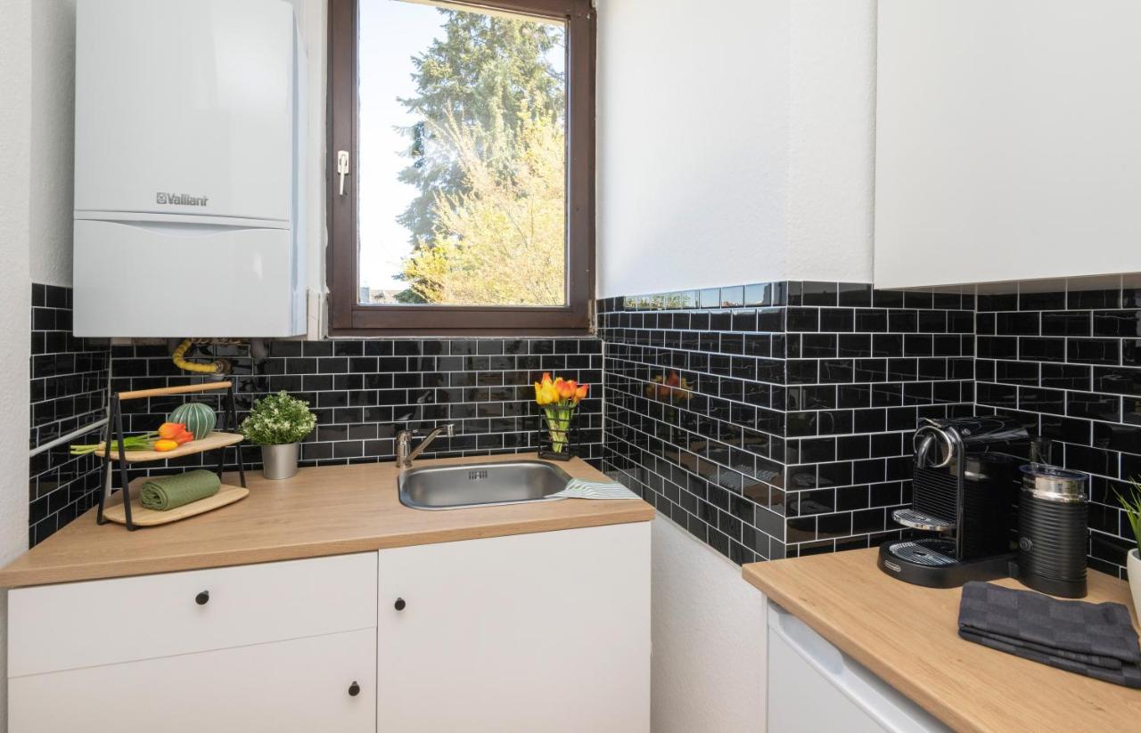 Kurzzeitglueck 24H Self Check-In Kr01 Apartment Krefeld Bagian luar foto